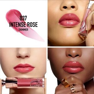 DIOR ADDICT LIP MAXIMIZER PLUMPING GLOSS – 037 INTENSE ROSE